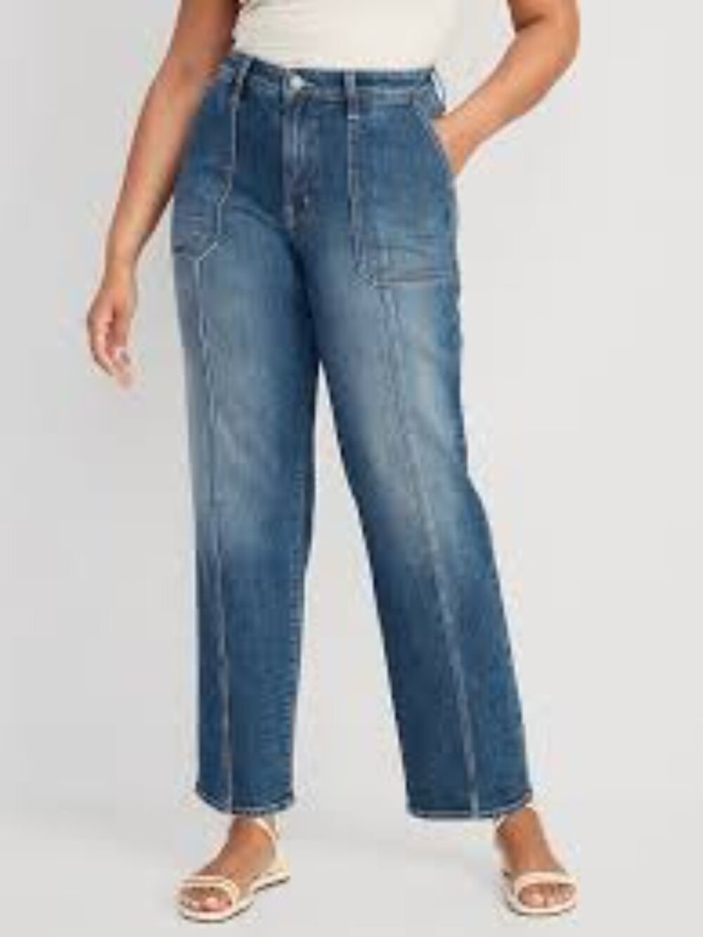 Old Navy High-Waisted OG Loose Utility Jeans